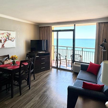 Azure Bliss Oceanfront Condo Sleeps 6 マートルビーチ エクステリア 写真