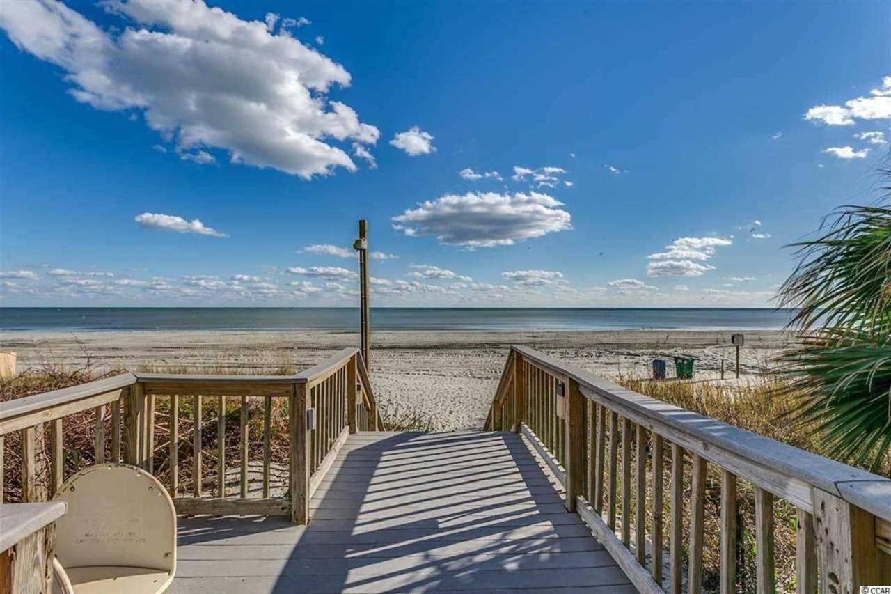 Azure Bliss Oceanfront Condo Sleeps 6 マートルビーチ エクステリア 写真