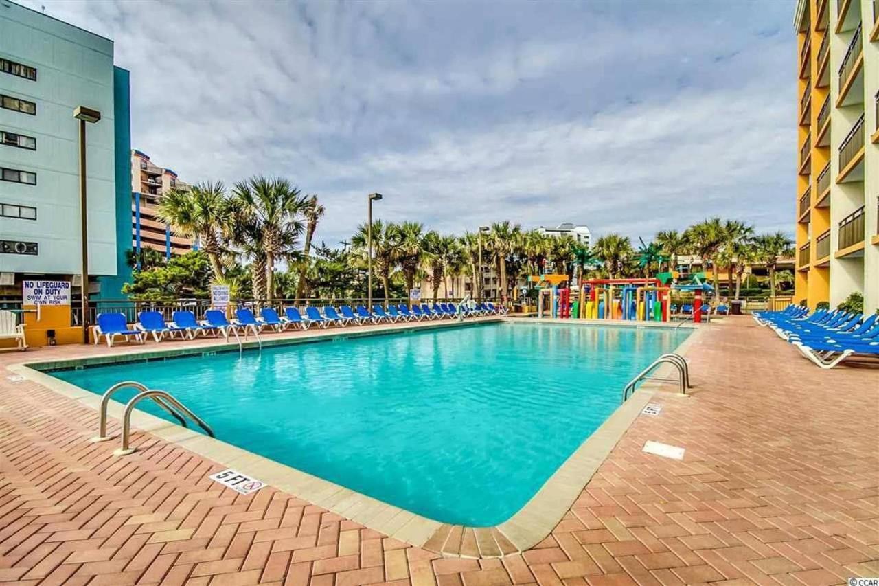 Azure Bliss Oceanfront Condo Sleeps 6 マートルビーチ エクステリア 写真