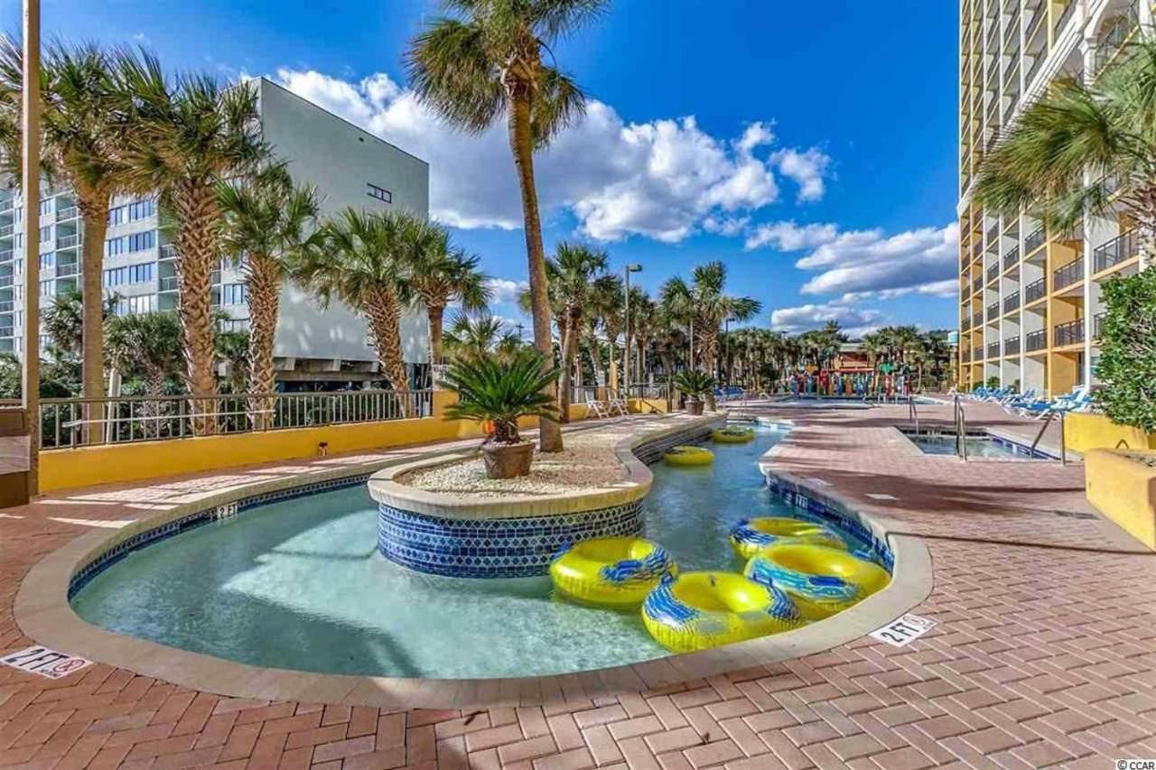 Azure Bliss Oceanfront Condo Sleeps 6 マートルビーチ エクステリア 写真