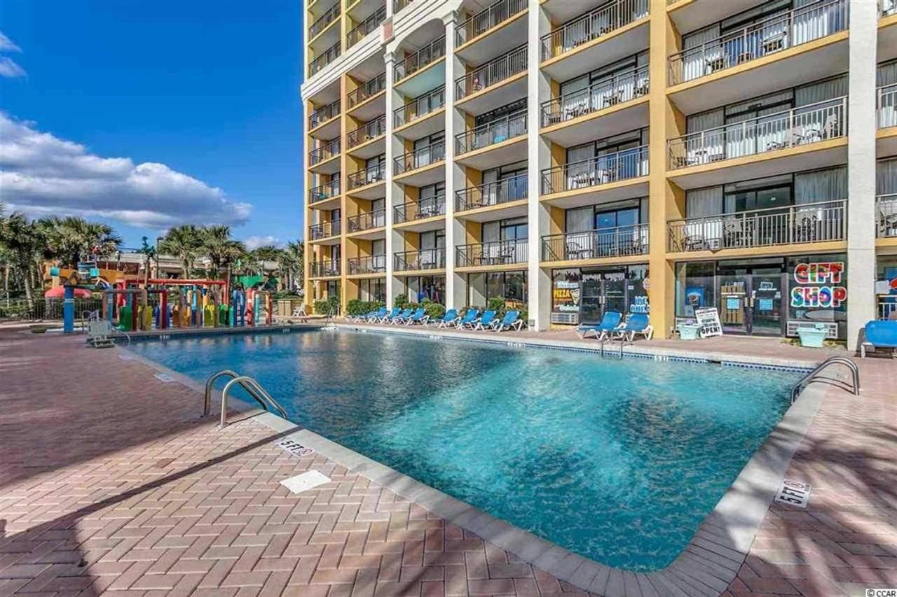 Azure Bliss Oceanfront Condo Sleeps 6 マートルビーチ エクステリア 写真