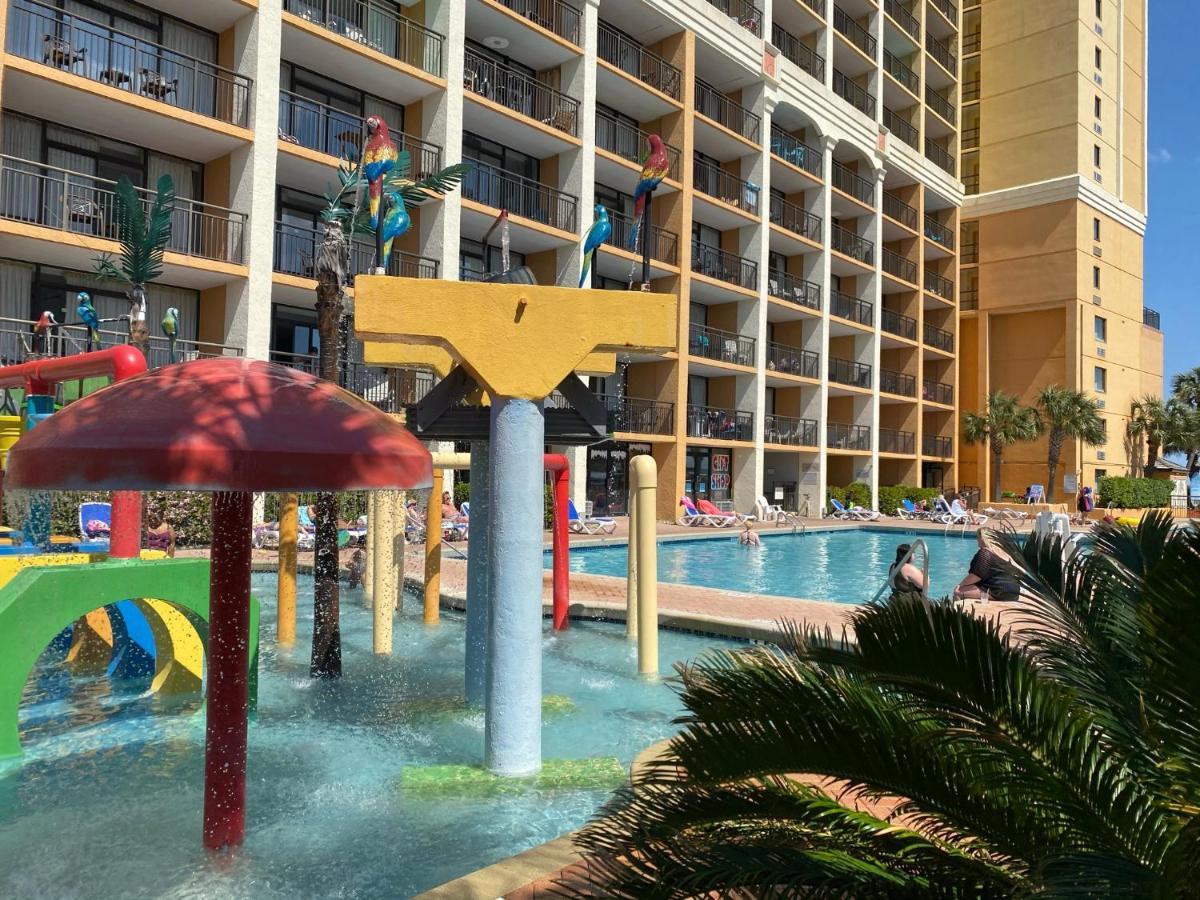 Azure Bliss Oceanfront Condo Sleeps 6 マートルビーチ エクステリア 写真