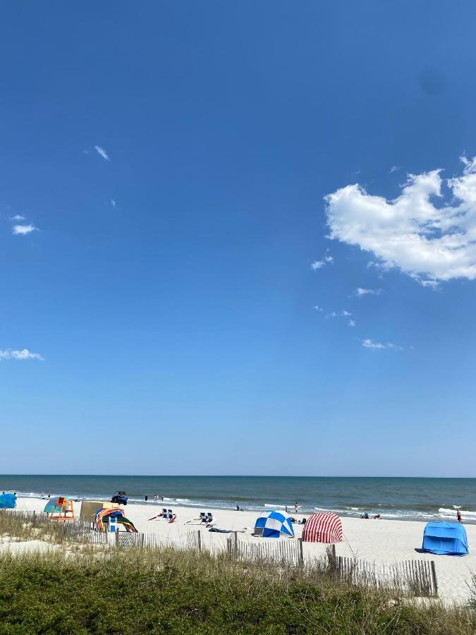 Azure Bliss Oceanfront Condo Sleeps 6 マートルビーチ エクステリア 写真