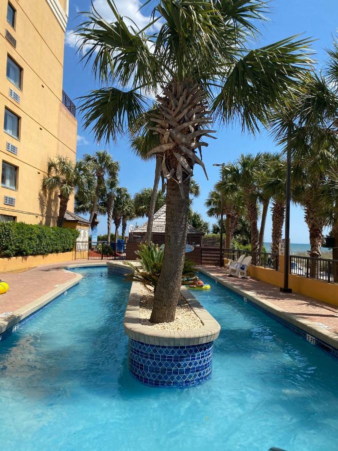 Azure Bliss Oceanfront Condo Sleeps 6 マートルビーチ エクステリア 写真